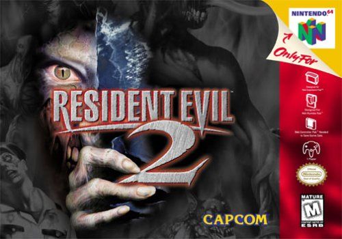Resident Evil 2 box art for Nintendo 64